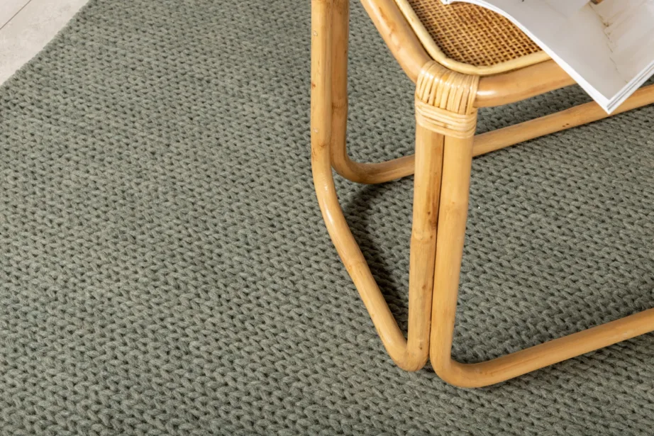 Roheline käsitsi kootud villavaip Marta, 200 × 300 cm, 15698-223 – 7