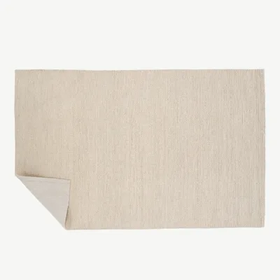Käsitsi kootud luuvalge villavaip Marta, 200 × 300 cm - 15698-225