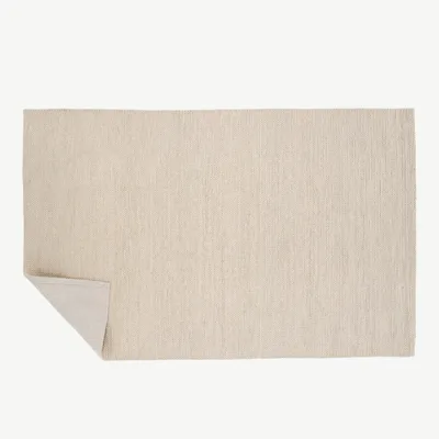 Käsitsi kootud helebeež villavaip Marta, 160 × 230 cm - 15699-225