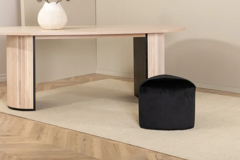 Käsitsi kootud helebeež villavaip Marta, 160 × 230 cm - 15699-225