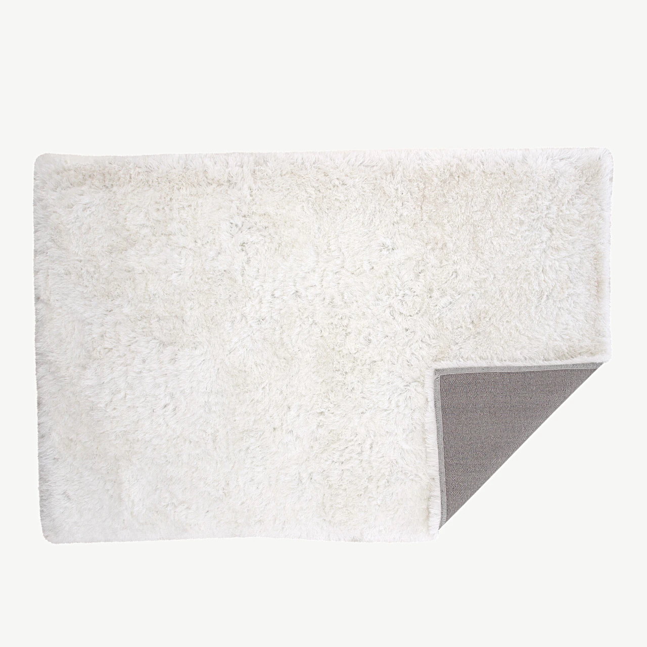 Valge polüestrist koheva karvaga Grace vaip, 200 × 300 cm - 15701-300