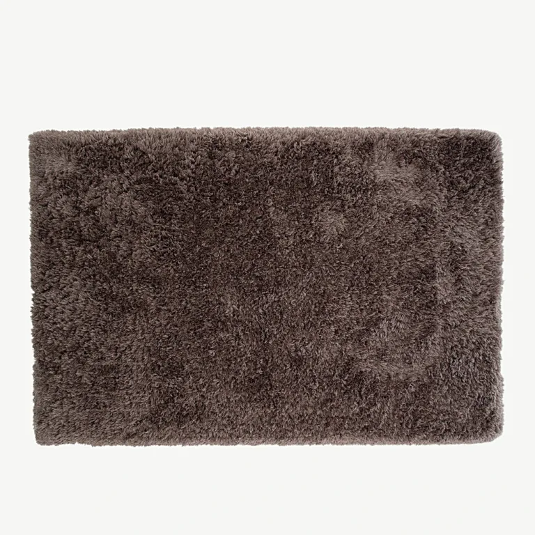 Šokolaadipruun pehme kõrge karvaga vaip Grace, 200 × 300 cm, polüester - 15701-880