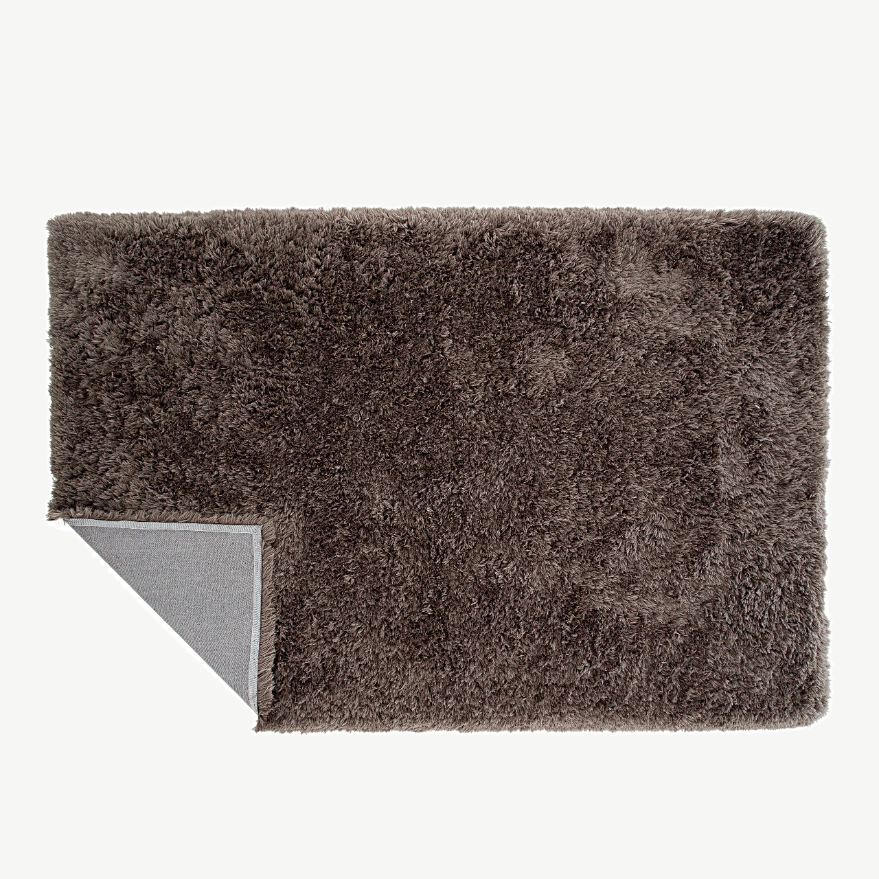 Šokolaadipruun pehme kõrge karvaga vaip Grace, 200 × 300 cm, polüester - 15701-880