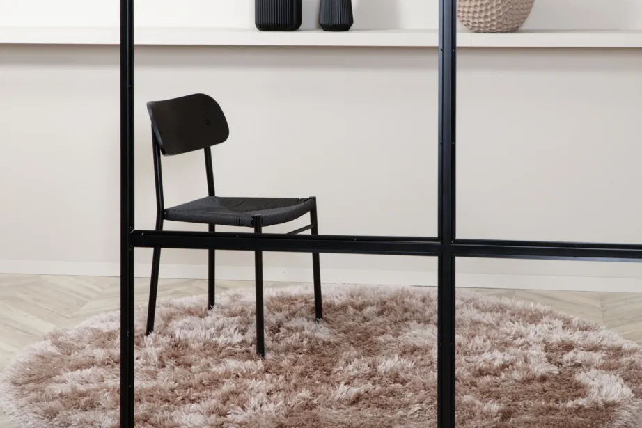 Beež ümmargune vaip Grace, ø 200 cm, polüester, 15704-440 – 6