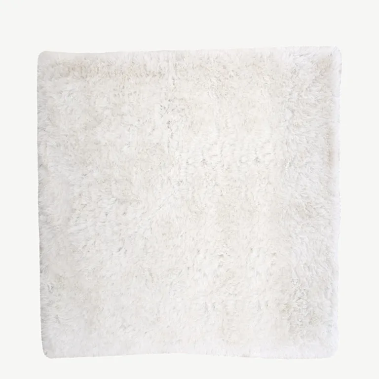 Koheva valge polüestervaiba Grace, 300×300 cm - 15705-300