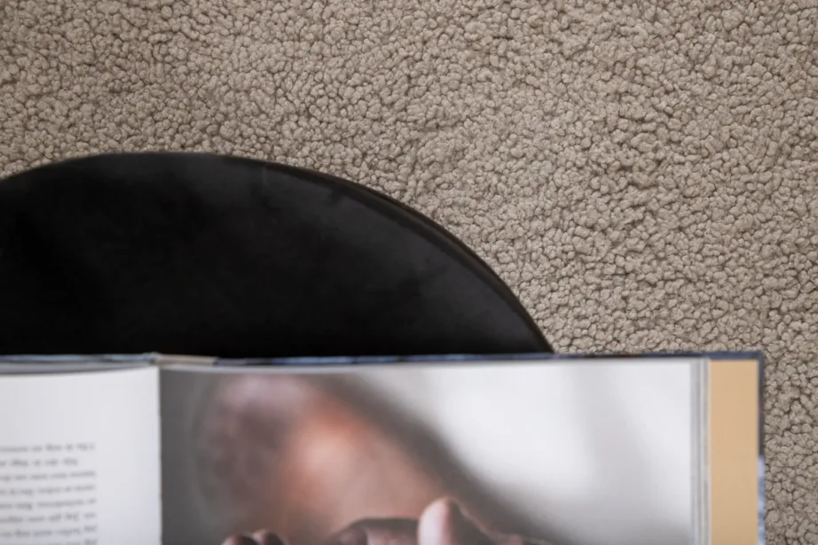 Ümmargune hall polüester vaip Teddy, Ø 200 cm, 15710-995 – 7