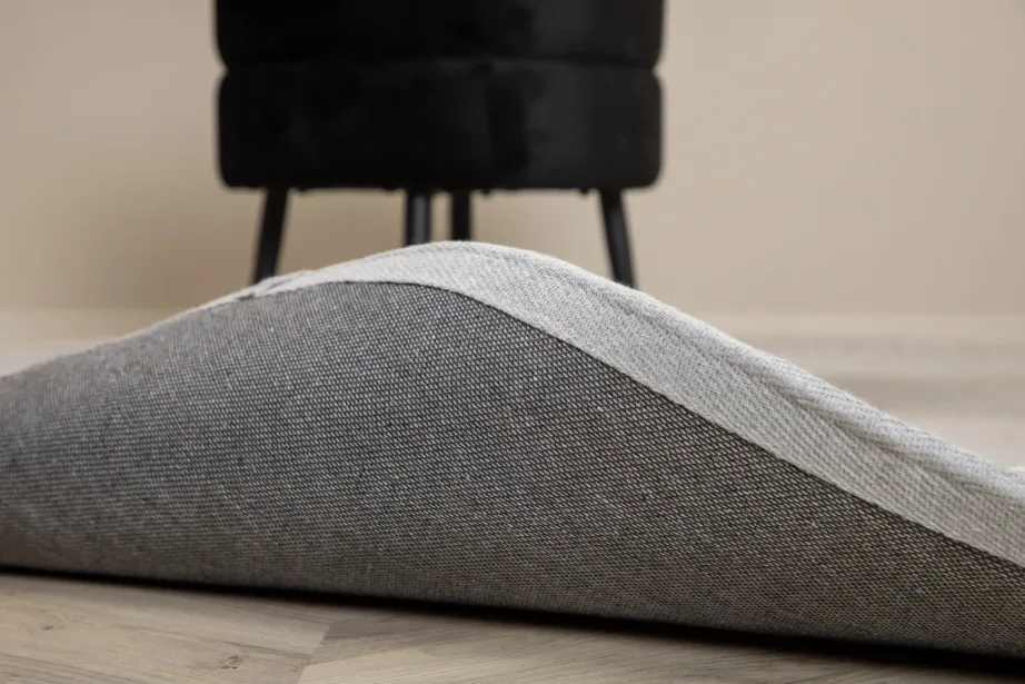 Ümmargune hall polüester vaip Teddy, Ø 200 cm, 15710-995 – 9