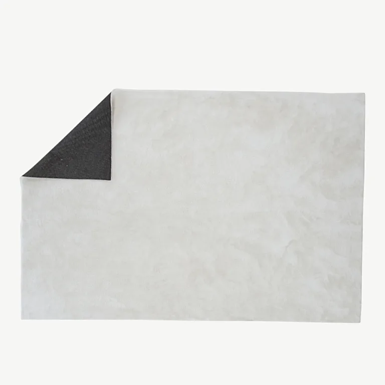 Valge pehme polüestervaip Blanca, 160 × 230 cm - 15712-530