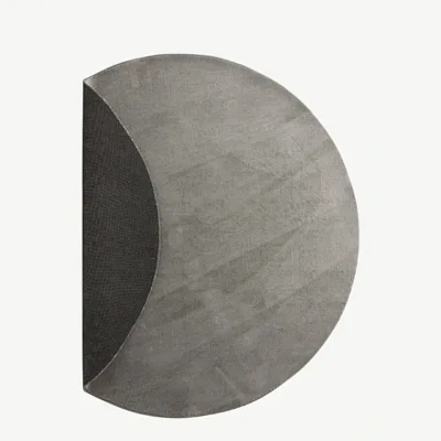 Helehall ümmargune polüestervaip Blanca, ø200 cm - 15713-106