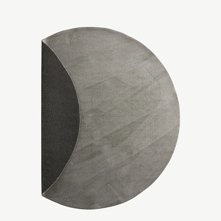 Helehall ümmargune polüestervaip Blanca, ø200 cm - 15713-106
