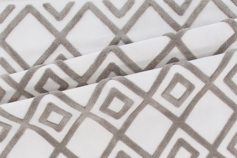 Pruun-valge geomeetrilise mustriga polüestrist vaip Towa, 160×230 cm, 15716-557 – 4