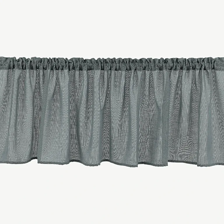 Helehall poolläbipaistev polüesterkardin Kaya 250×55 cm - 15922-605