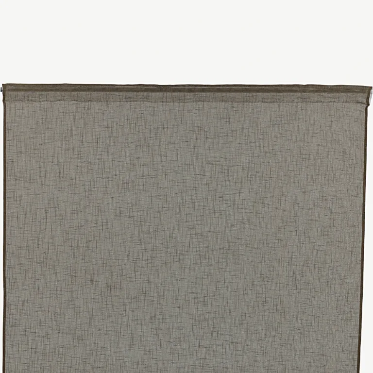 Pruun multi-band kinnitusega polüesterkardin Kaya, 140 × 240 cm, 2 tk komplektis - 15923-603