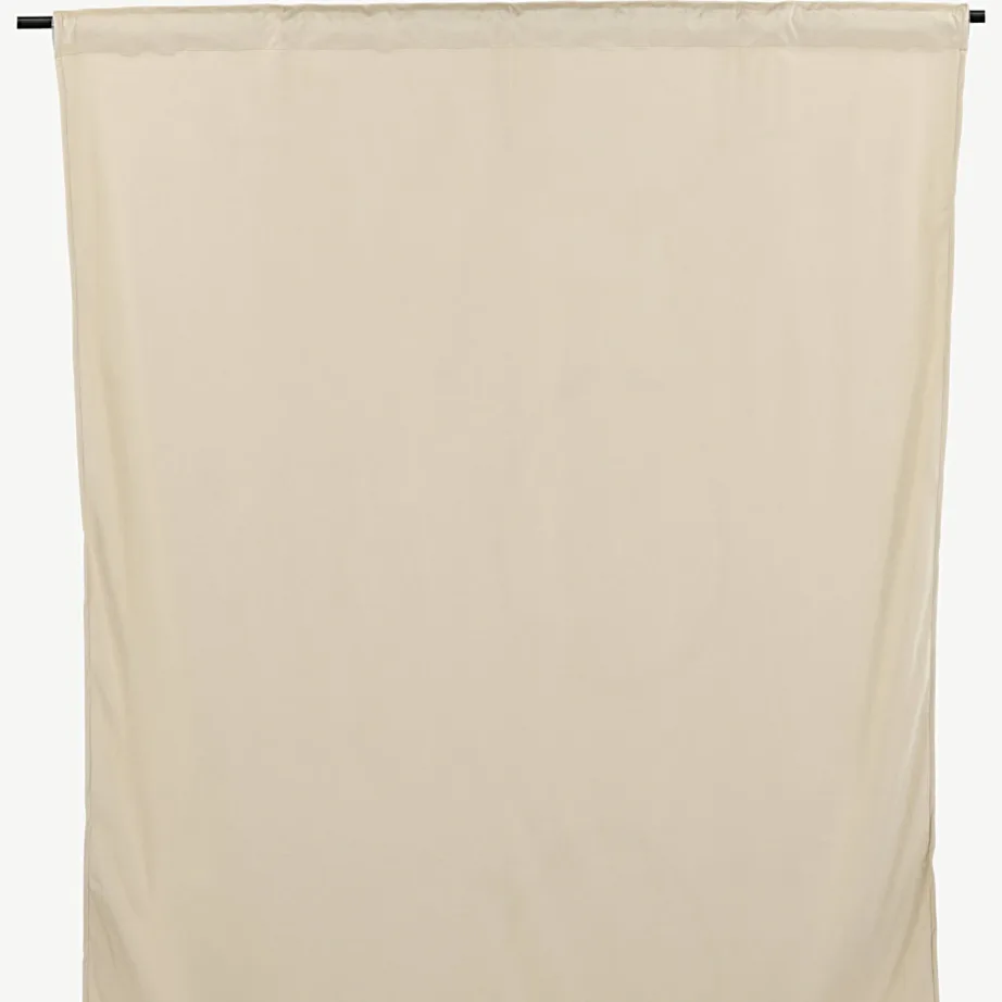 Beežid läikivad polüesterkardinad Mary, 135 × 250 cm, 2 tk, 15925-702 – 2