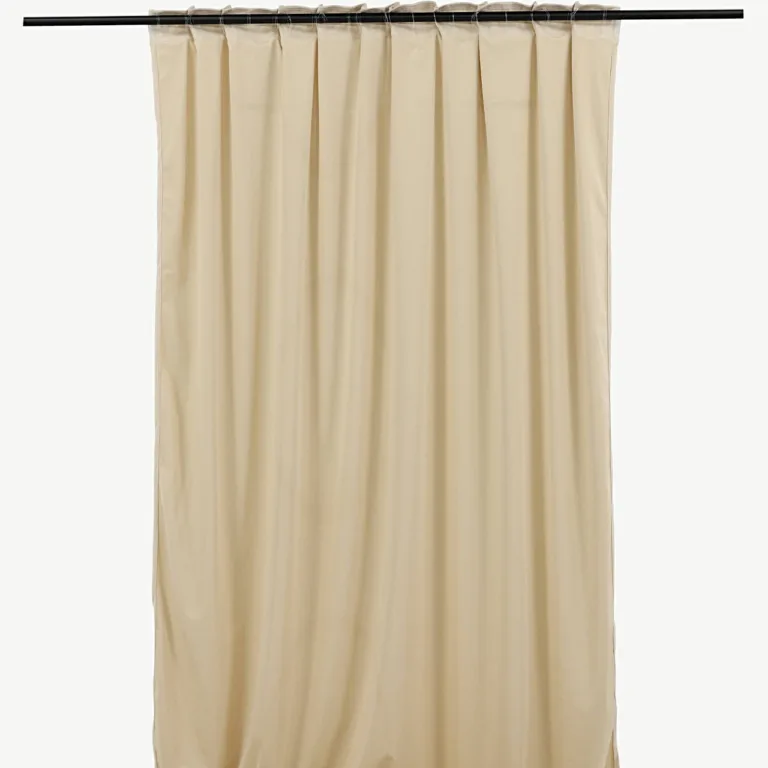 Beežid läikivad polüesterkardinad Mary, 135 × 250 cm, 2 tk - 15925-702