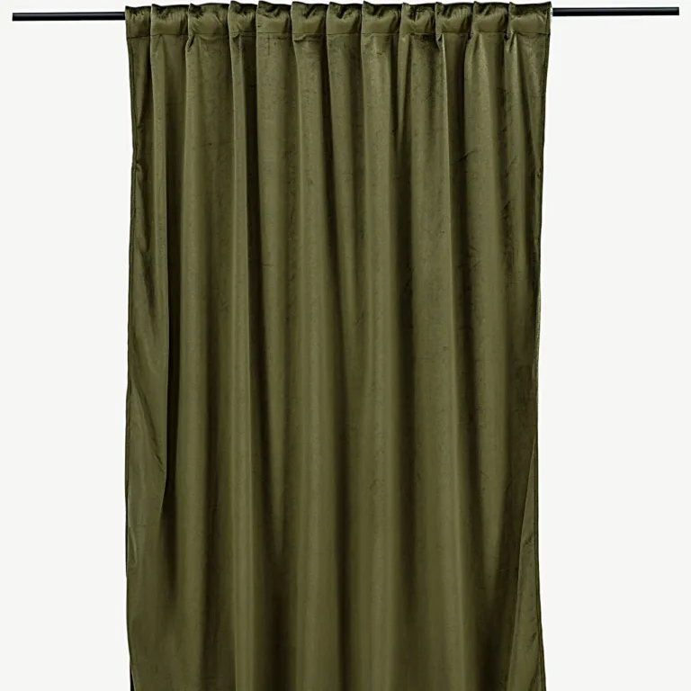 Sammalroheline sametkardin Mary varjatud kinnituskanaliga, 2 tk komplektis (135x250 cm) - 15925-704