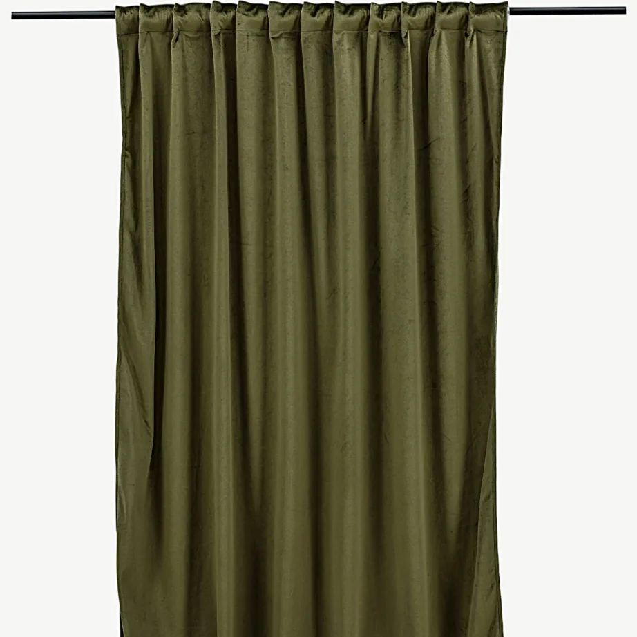 Sammalroheline sametkardin Mary varjatud kinnituskanaliga, 2 tk komplektis (135×250 cm), 15925-704 – 3