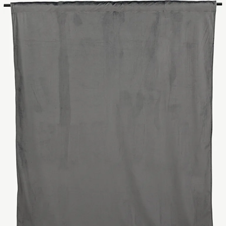Mary tumehall sametkardin, 135 × 250 cm (polüester) - 15925-705