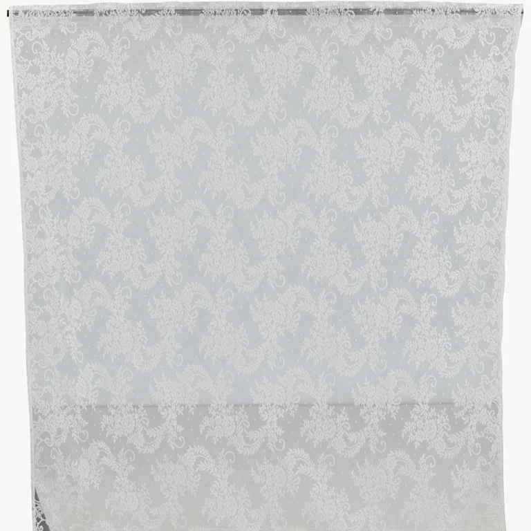 Valged pitskardinad Daisy multifunktsionaalse paelaga (140 × 290 cm, 2 tk) - 15927-801