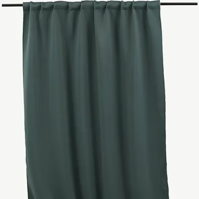 Sinakasroheline polüesterkardin Evelyn peidetud öösidega, 135 × 290 cm - 15930-907