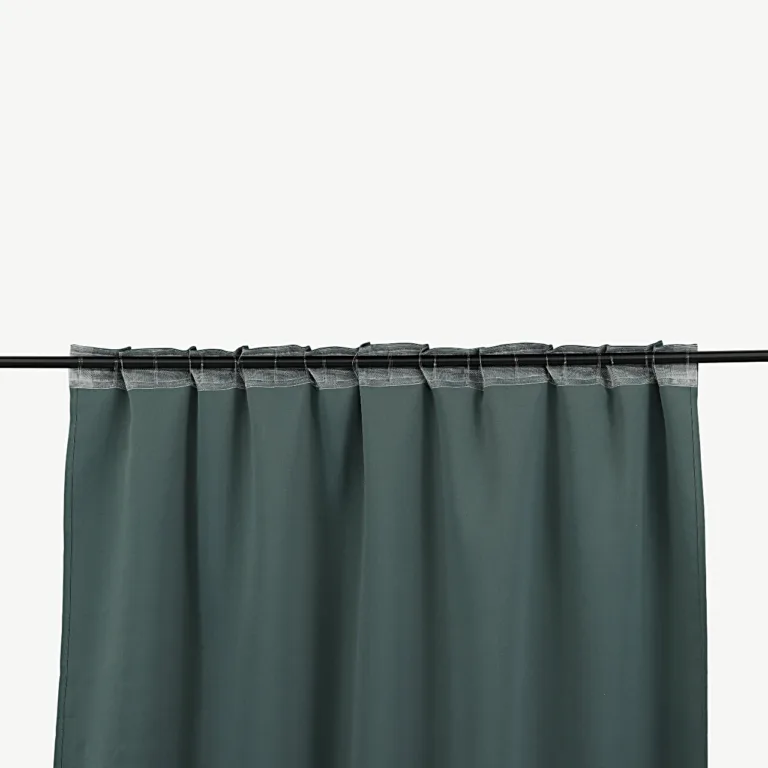 Sinakasroheline polüesterkardin Evelyn peidetud öösidega, 135 × 290 cm - 15930-907