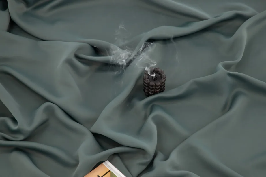 Sinakasroheline polüesterkardin Evelyn peidetud öösidega, 135 × 290 cm, 15930-907 – 8