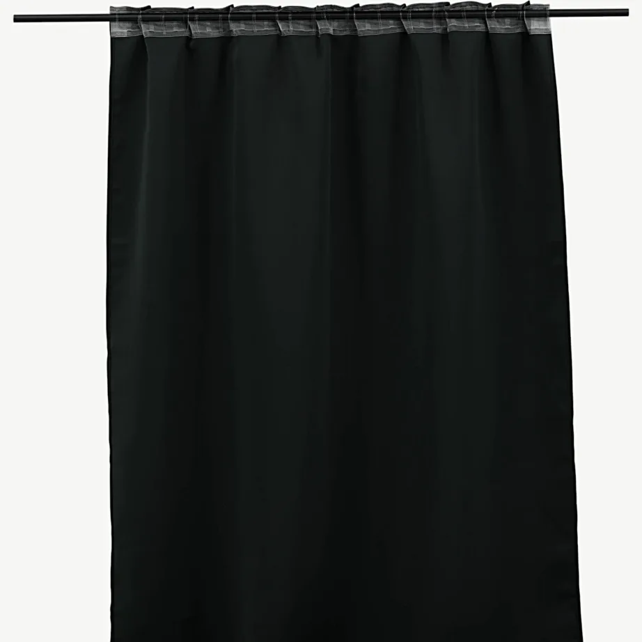 Evelyni must läbipaistmatu pimendav kardin (multiteip, 135×290 cm), 15930-908