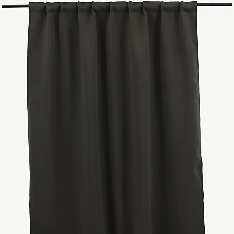 Tumehall polüesterkardin Evelynile (135 × 290 cm, mitmeotstarbeline teip) - 15930-909