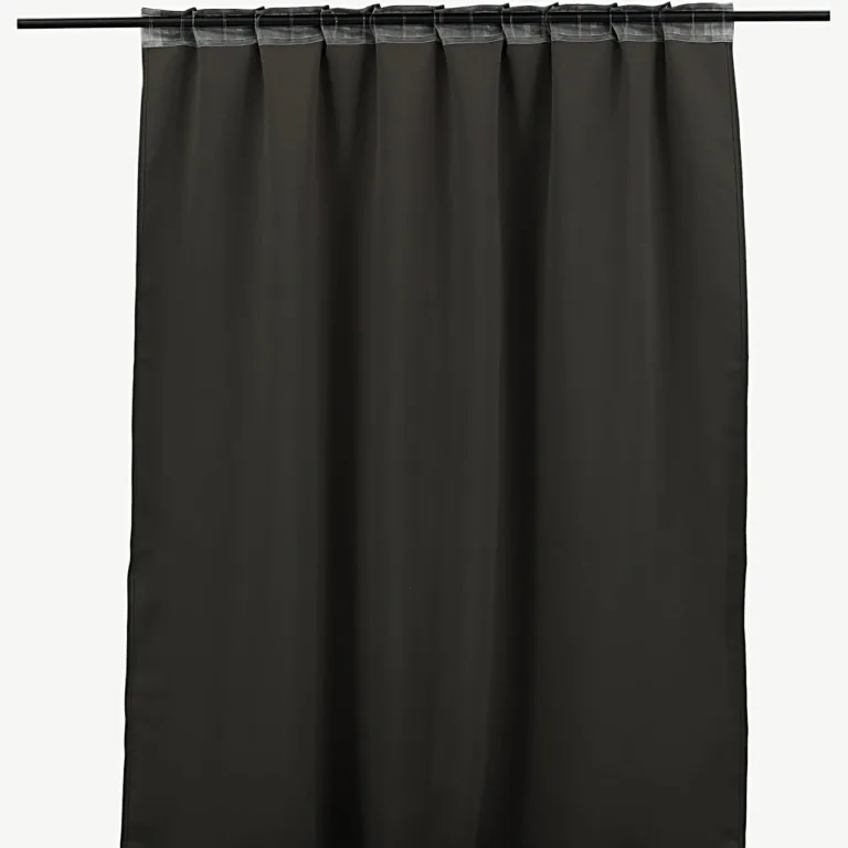 Tumehall polüesterkardin Evelynile (135 × 290 cm, mitmeotstarbeline teip) - 15930-909