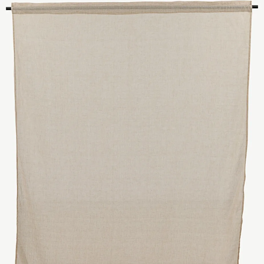 Beež poolläbipaistev kardin Elena, 135×240 cm, polüester, 15931-502 – 2
