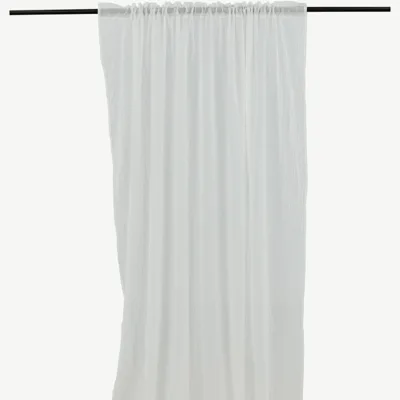 Õhulised valged polüestrikardinad Elena (135 × 290 cm), 2 tk pakendis - 15932-501