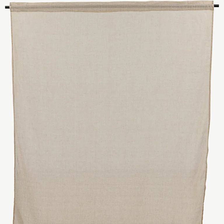 Õhulised beežid kardinad Elena, varjatud aasad, 135x290 cm, 2 tk komplektis - 15932-502