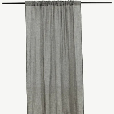 Õhuke tumehall polüesterkardin Elena, 135 × 290 cm, 2 tk - 15932-508