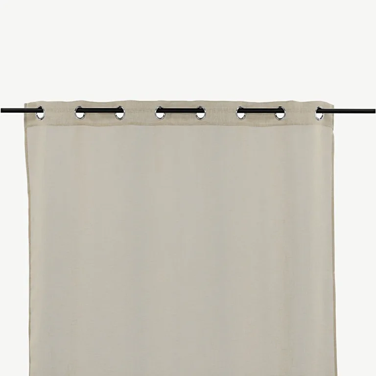 Beežid öösrõngastega polüesterkardinad Kaya, 140 × 240 cm, 2 tk - 15933-602