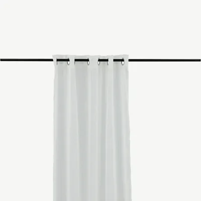 Valge rõngaskardin Kaya, 140 x 290 cm - 15934-601