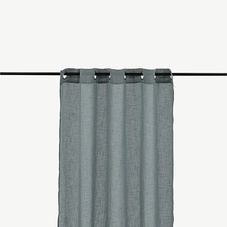Helehall polüesterkardin öösidega Kaya, 140×290 cm, 2 tk - 15934-605