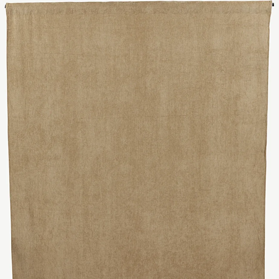 Liivakarva manchester-stiilis polüesterkardinad Elma (140×290 cm), 15936-503 – 2