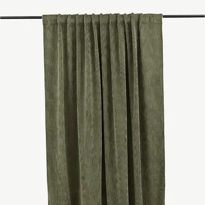 Sammaldrohelisest manchesterkangast kardinad Elma, 140 × 290 cm - 15936-504
