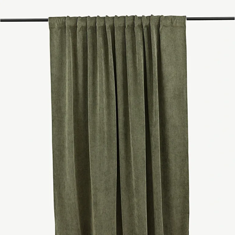 Sammaldrohelisest manchesterkangast kardinad Elma, 140 × 290 cm - 15936-504
