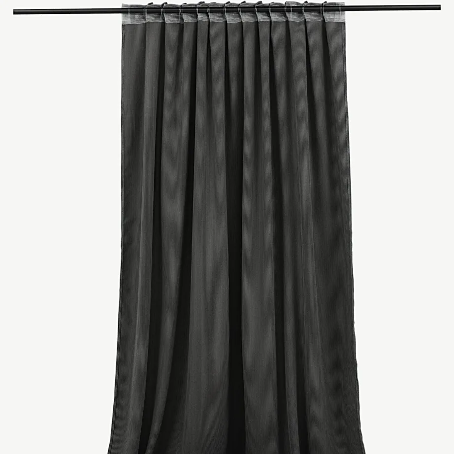 Tumehalli manchester-kangast kardinad Elma, multifunktsionaalse paelaga, 140 × 290 cm, 15936-505 – 4