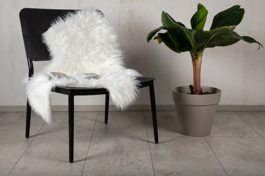 Valge kunstlambanaha vaip Katy (60 × 90 cm), 15937-301 – 2