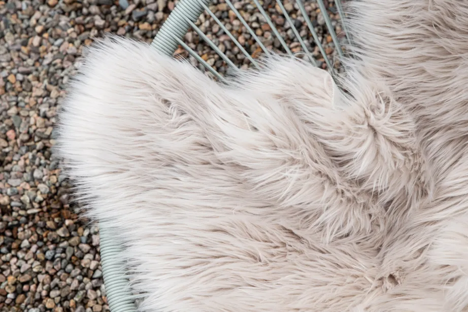 Beež kunstlambanahk Katy 60 × 90 cm, 15937-302 – 4