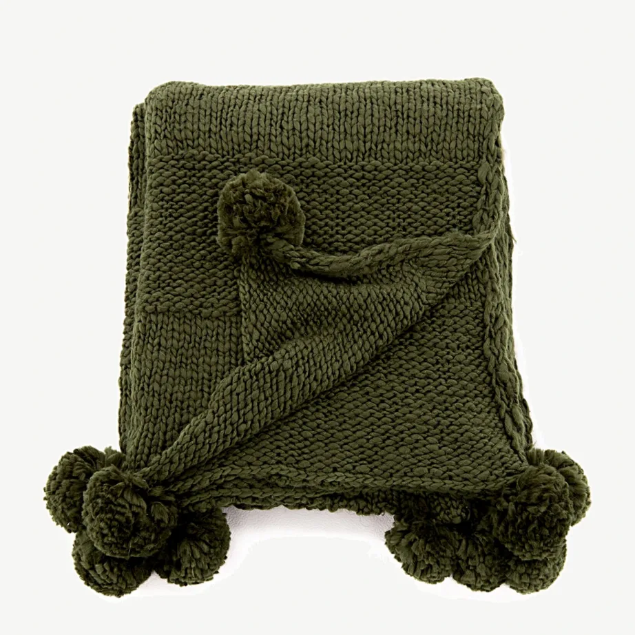 Sammalroheline akrüülpleed tuttidega Anny, 130 × 170 cm, 15943-204 – 3