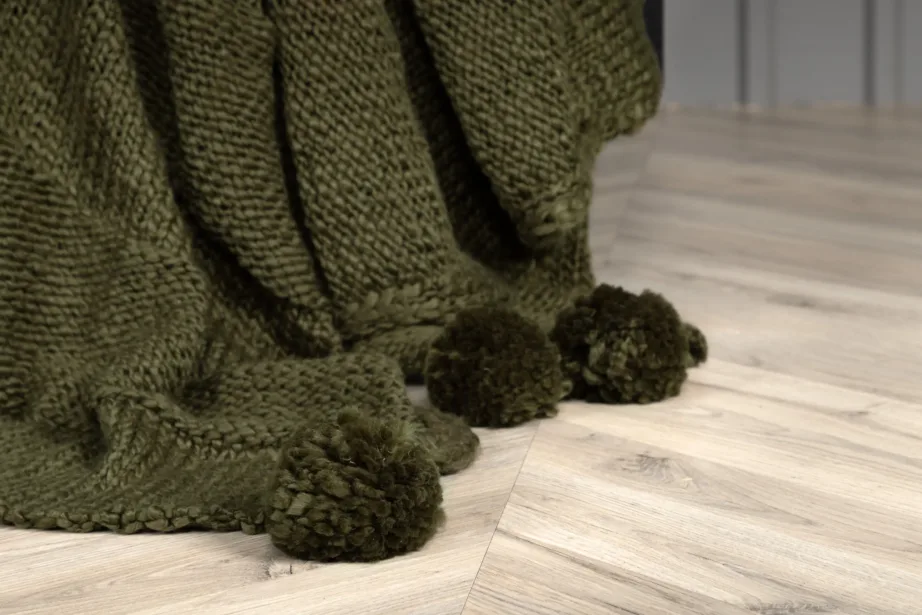 Sammalroheline akrüülpleed tuttidega Anny, 130 × 170 cm, 15943-204 – 6