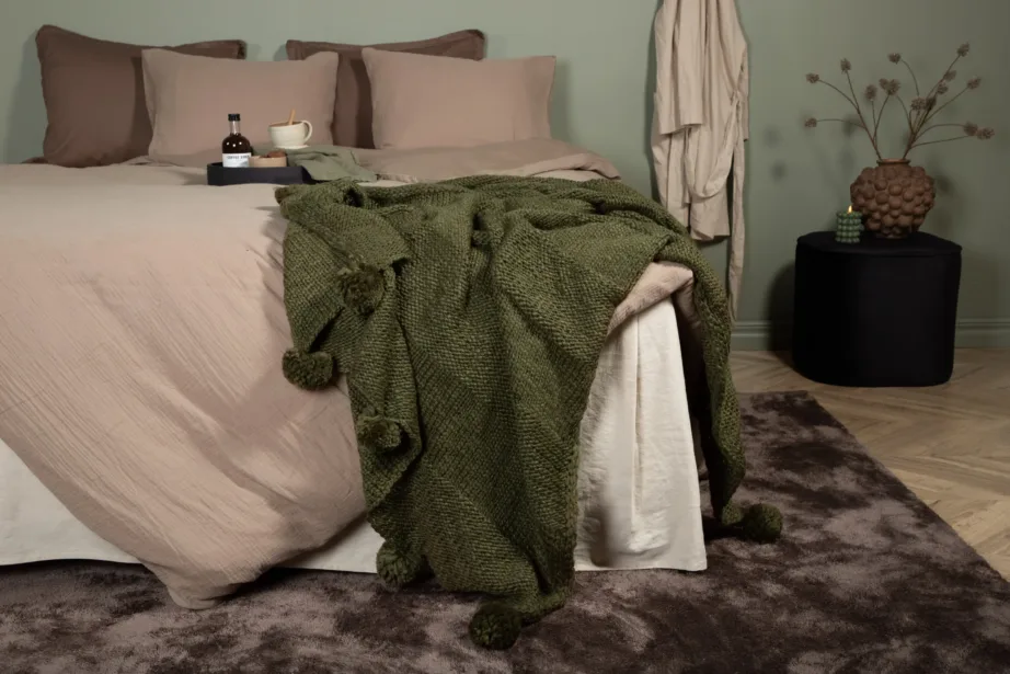 Sammalroheline akrüülpleed tuttidega Anny, 130 × 170 cm, 15943-204 – 11