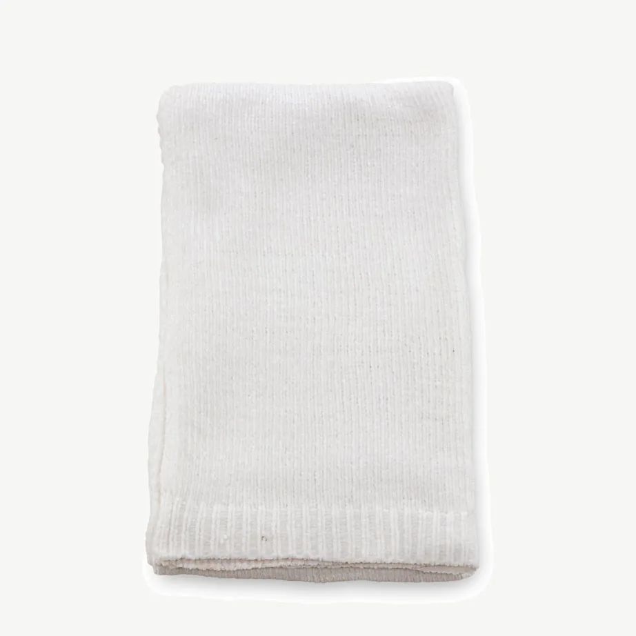 Valge šenillpleed Ally 130×170 cm, 15947-201 – 3