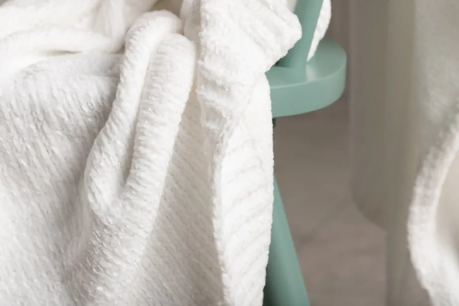 Valge šenillpleed Ally 130×170 cm, 15947-201 – 9