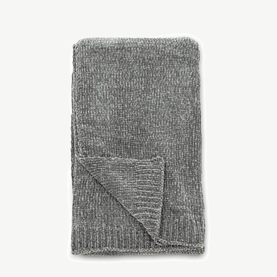 Tumehalli šenillist pleedi Ally (130 × 170 cm, polüester), 15947-205 – 5