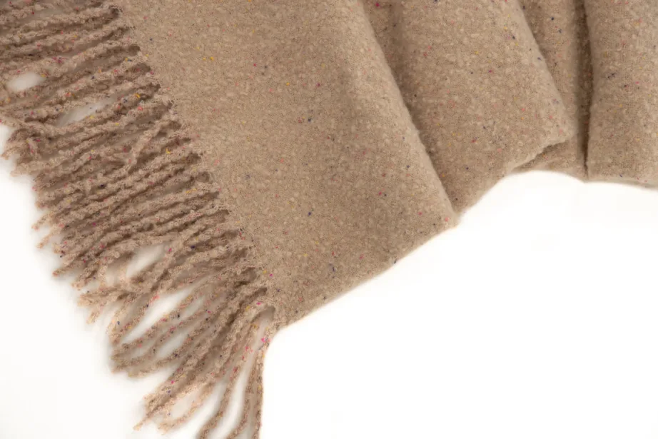 Beež polüesterpleed Tilly (130 × 170 cm), 15950-202 – 7