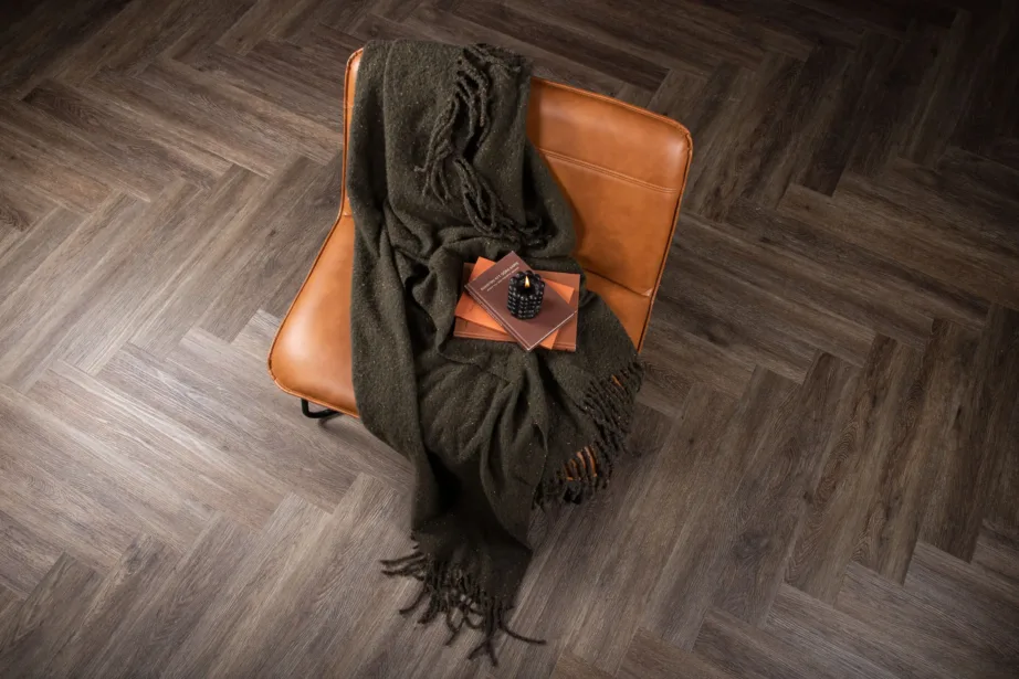 Tumehall narmastega polüesterpleed Tilly (130 × 170 cm), 15950-205 – 8